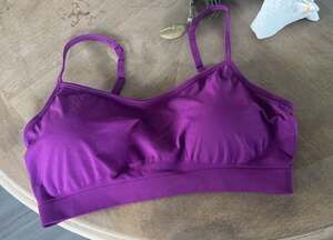 Athleta Renew Bra D-DD Sports Bra in Purple